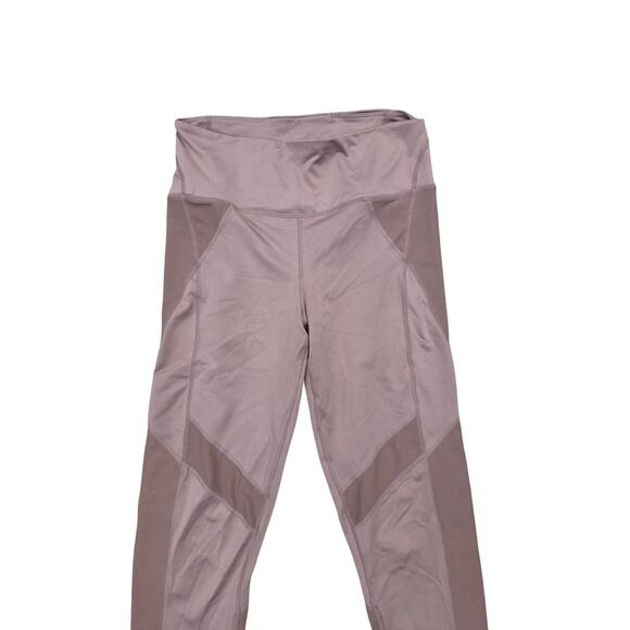 FP Free People Movement Brown Leggings M Womens Skinny Leg High Rise Athletic - Picture 2 of 6